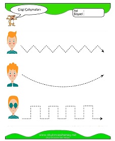 Çizgi Çalışma Sayfaları